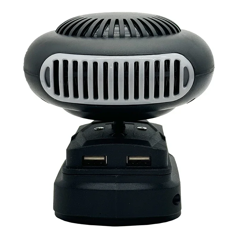 Portable Lithium Electric Power Warm Air Blower Fan Heater Hot&Cold Wind Dual Mode for Makita for Bosch for DeWalt for Milwaukee