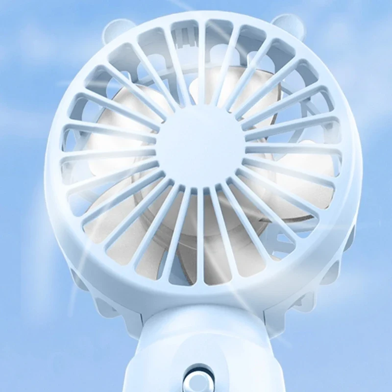 Portable Fan Convenient Creative Small Fan Pocket Hand-held Fan Lightweight AA Battery Handheld Mini Fan Air Coolers