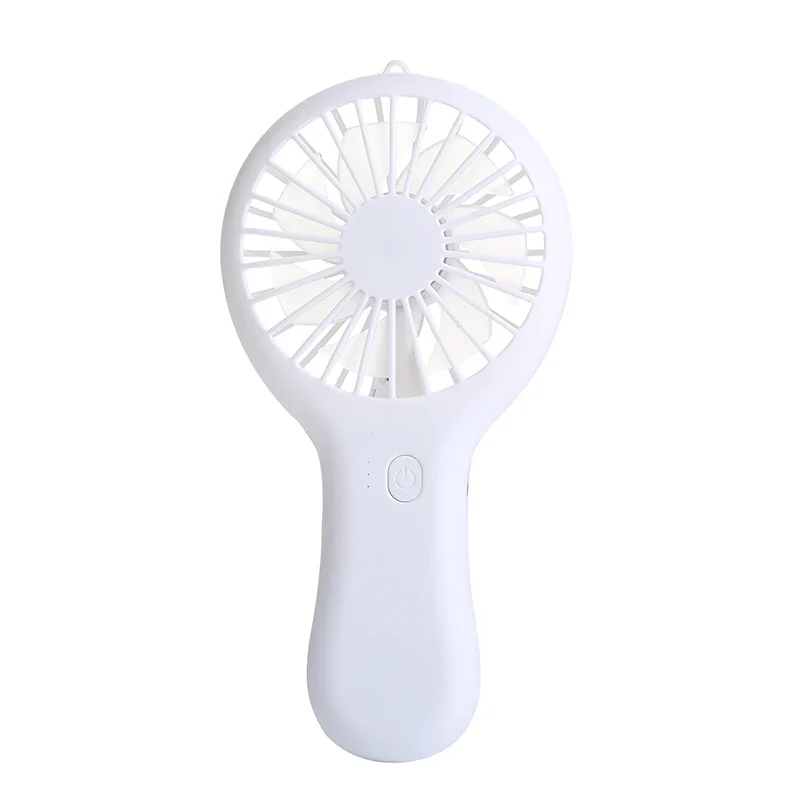 Colorful handheld mini fan portable USB charging convenient creative cool small fan pocket handheld fan summer gift