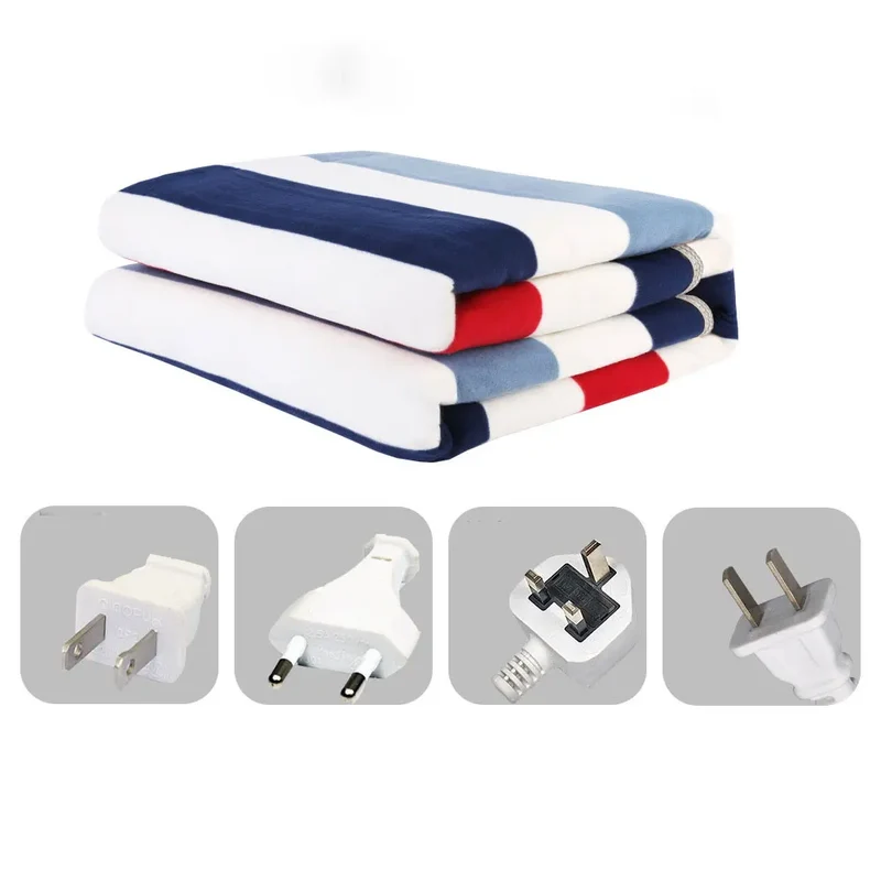 Smart Timer Switch Thicker Electric Blanket Heated Blanket Electric Blanket Double Single Manta Electric Mat Body Warmer Heater
