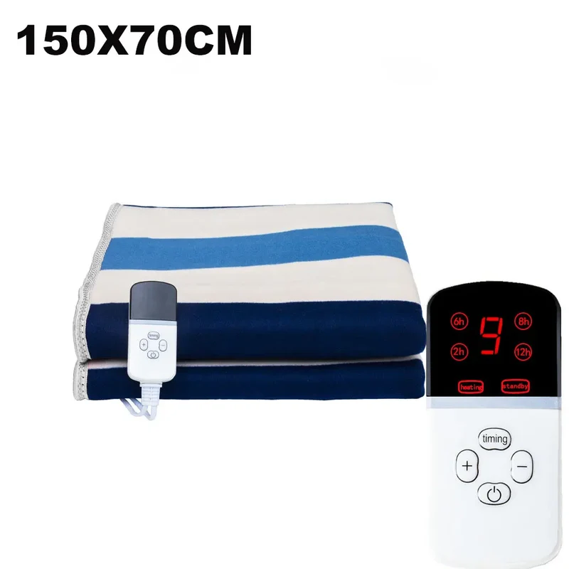 Smart Timer Switch Thicker Electric Blanket Heated Blanket Electric Blanket Double Single Manta Electric Mat Body Warmer Heater