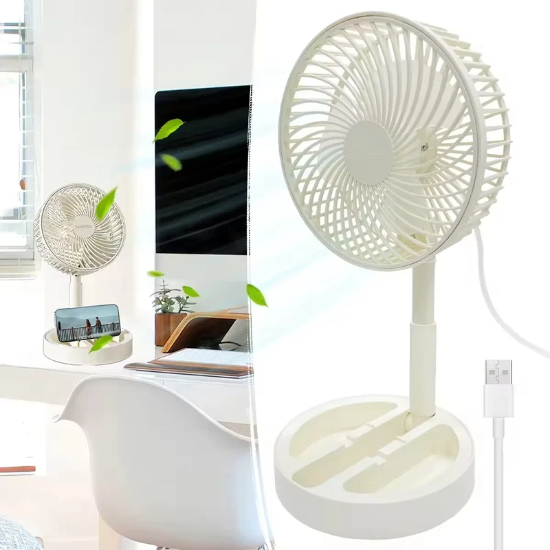 Lenovo USB Direct Desktop Fan Premium airflow Portable Cool Modern Living fan Premium Silent Fan Suitable for dormitory office