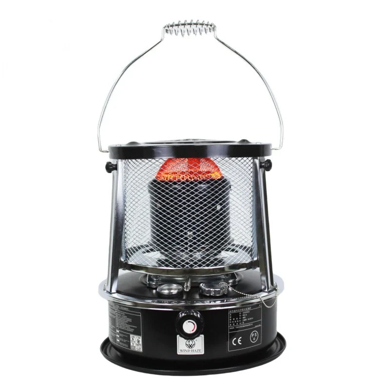 High-efficiency Liquid Fuel Heater, Stainless Steel Indoor Warmer, Non-electric Heating Stove, Portable for Outdoor Camping