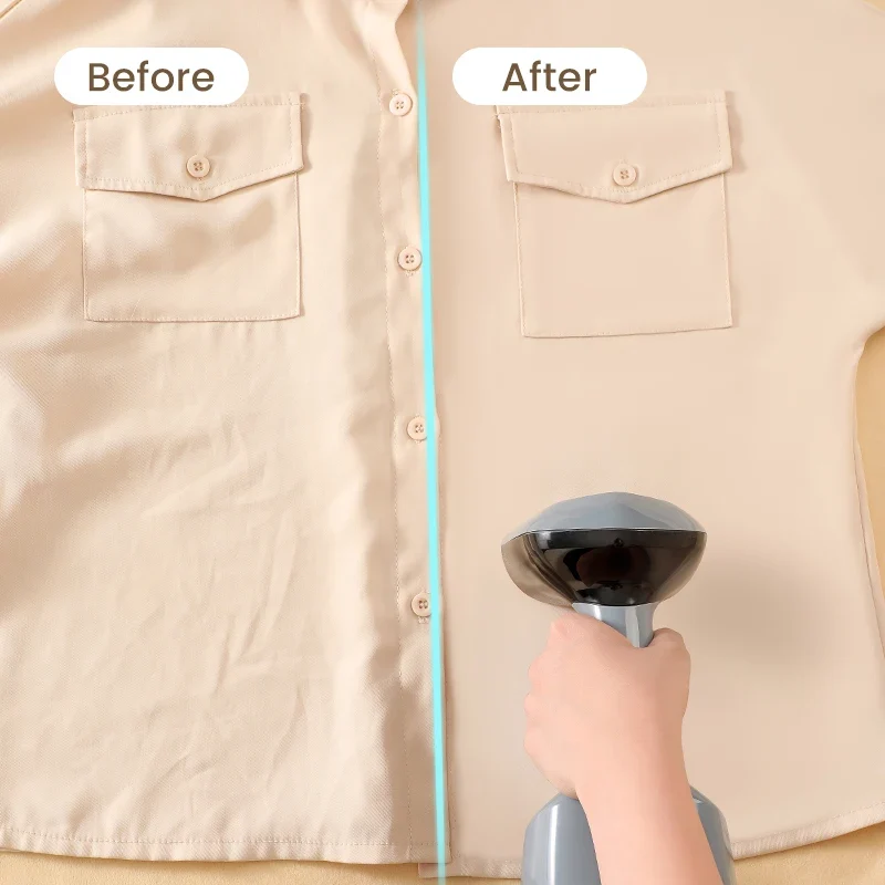 Fast-Heat Garment Steamer Foldable Ironing 1500W Machine Household Electric Fabric Steamer for Home Travel Handheld Steam Iron