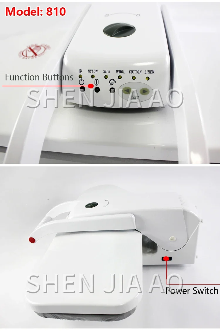 Steam Ironing Table Family Hotel Commercial Ironing Machine Model 810 Steam Ironing Machine 1600W Dry Press