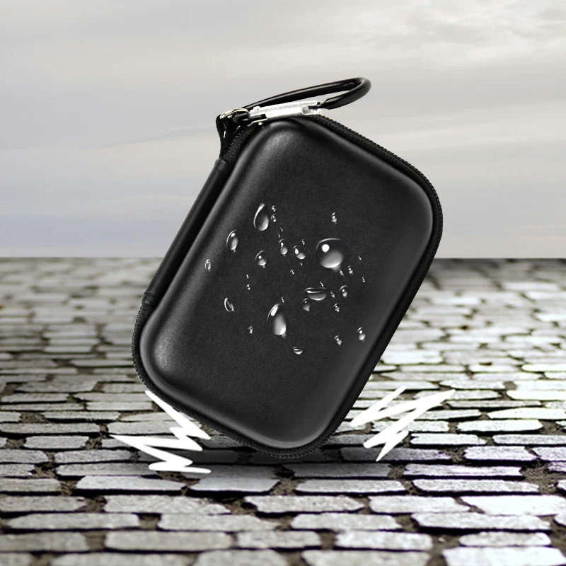 Carrying Case Compatible with Crucial X10/ X9 Pro 4TB/ 2TB/ 1TB Portable SSD, External Solid State Drive Hard Storage Holder Bag