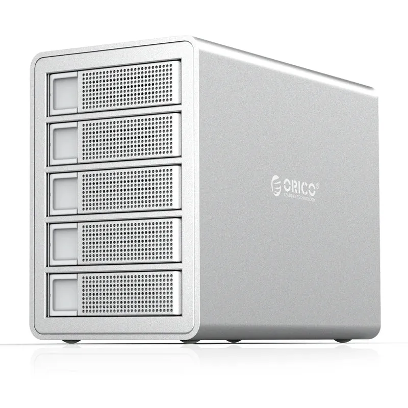 ORICO 35 Series 5 Bay HDD Docking Station With Dual Chip 150W Built-in Power Hard Drive Case for Altcoins Mining