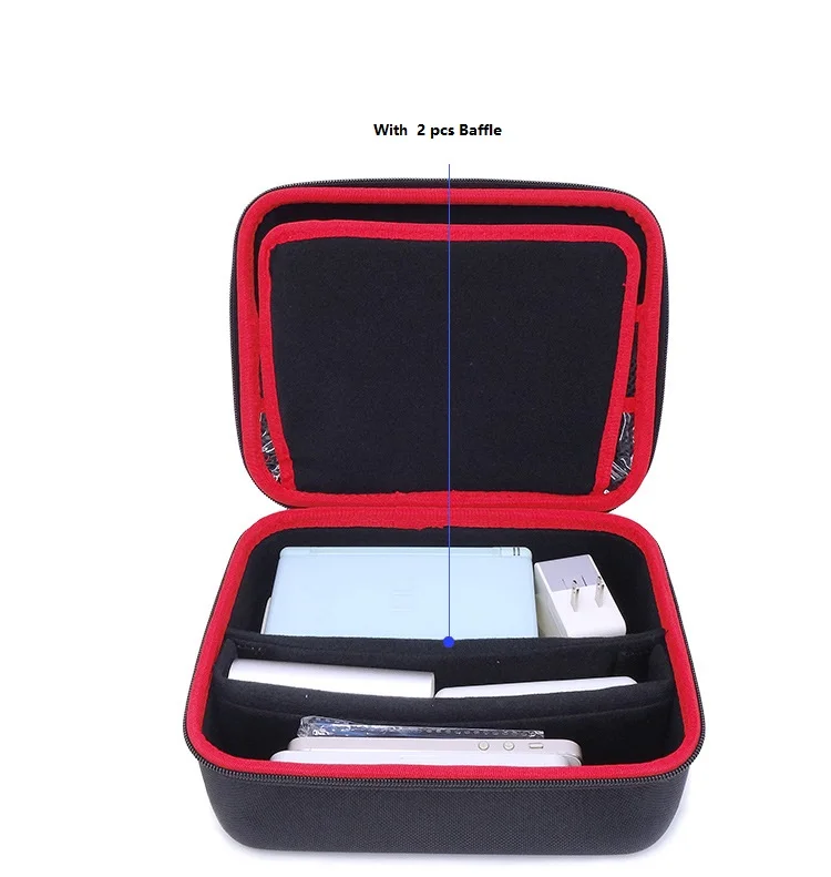 GHKJOK 3.5 inch Large HDD USB Flash Drive external hard disk case Cable Organizer Bag Carry Case usb flash disk GH1603