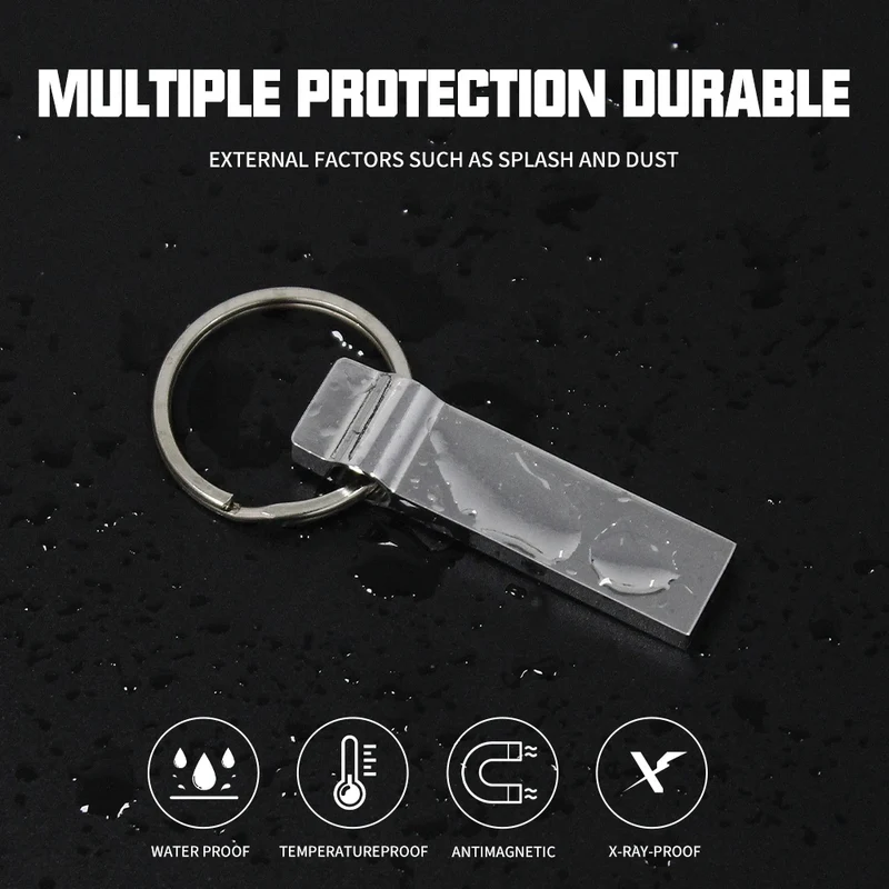 Pen Drive 32gb Flash Memory Stick 128gb Pen Drive 64gb Usb Disk on Key 256gb Metal USB Flash Drive 64 Gb Thumbdrive 16GB 8GB