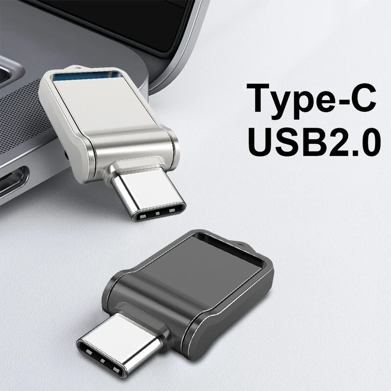 2 In1 Mini OTG Type C Pen Drive Usb2.0 Memory Stick 16GB 32GB 8GB Usb Flash Card 128GB 256GB 512GB Type-C Pendrive