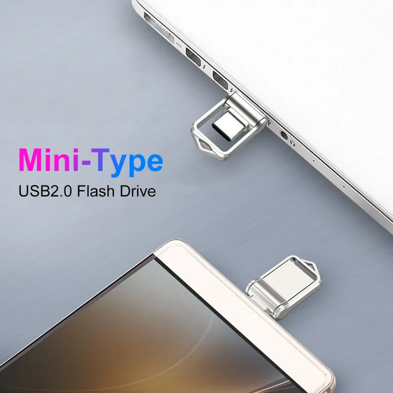 2 In1 Mini OTG Type C Pen Drive Usb2.0 Memory Stick 16GB 32GB 8GB Usb Flash Card 128GB 256GB 512GB Type-C Pendrive