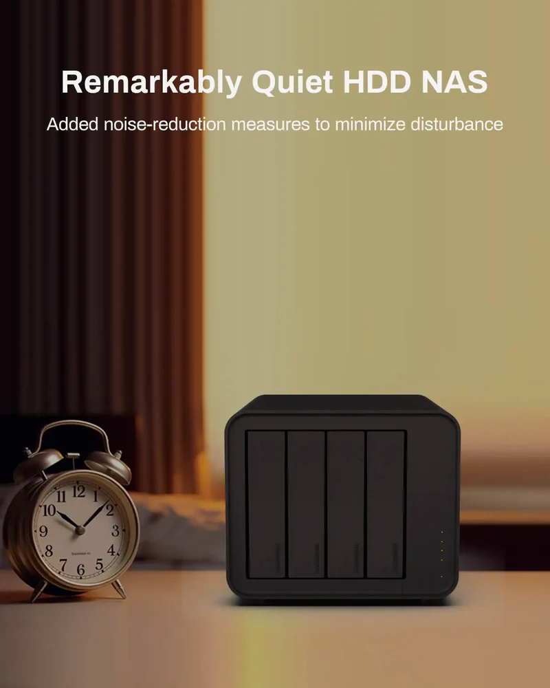 TERRAMASTER F4-424 Pro NAS Storage – 4Bay Core i3 8-Core 8-Thread CPU, 32GB DDR5 RAM, Network Attached Storage (Diskless)