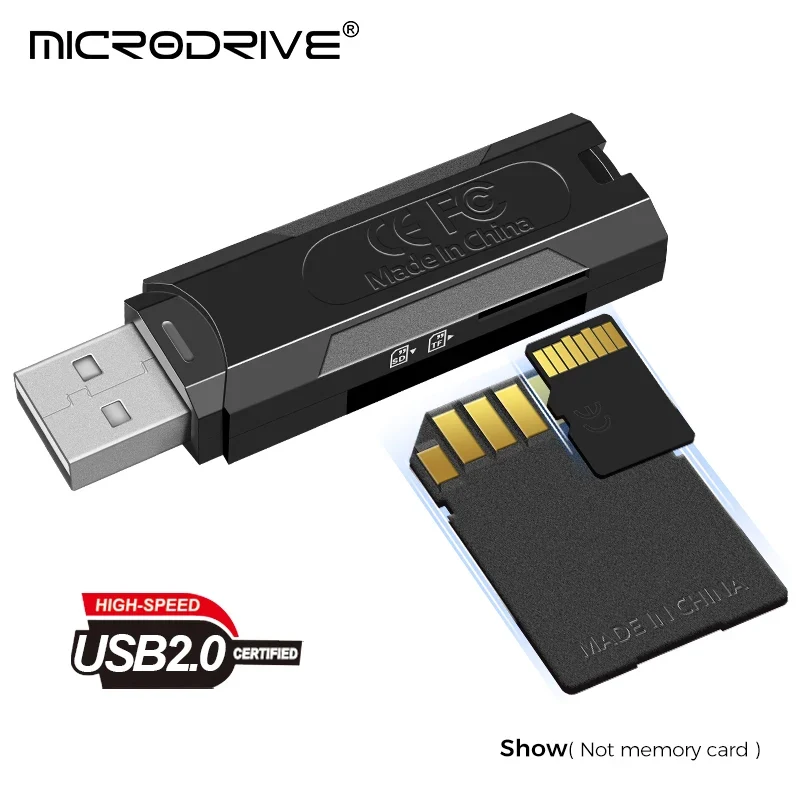 Usb 3.0 / 2.0 Flash TF Memory Card Reader / Micro Mini SD Card Adapter / 2 in 1 USB Card Reader for Micro Card SD Cards