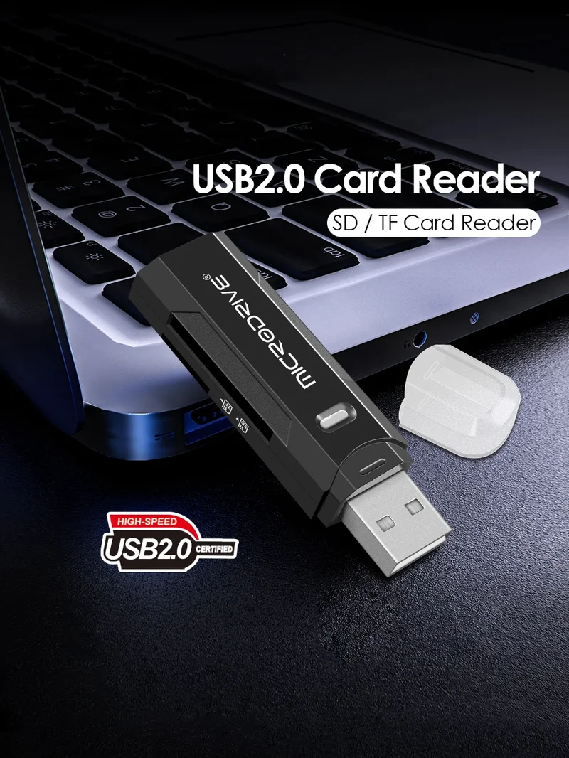 Usb 3.0 / 2.0 Flash TF Memory Card Reader / Micro Mini SD Card Adapter / 2 in 1 USB Card Reader for Micro Card SD Cards