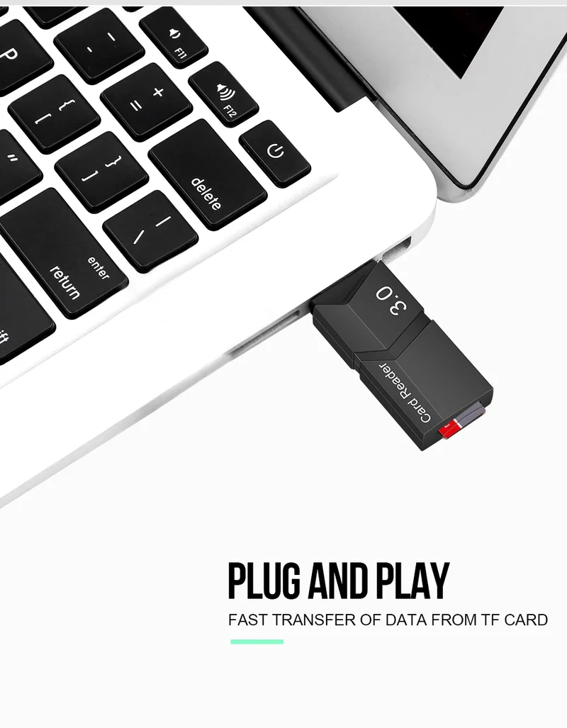 Usb 3.0 / 2.0 Flash TF Memory Card Reader / Micro Mini SD Card Adapter / 2 in 1 USB Card Reader for Micro Card SD Cards