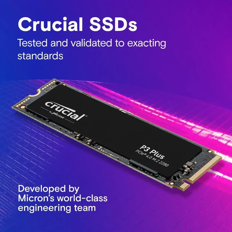 Crucial P3 Plus 1TB 2TB PCIe Gen4 NVMe M.2 SSD Internal Hard Drive(OEM Package)&Crucial NVME 2280 P310 1TB SSD&Crucial T500 1TB