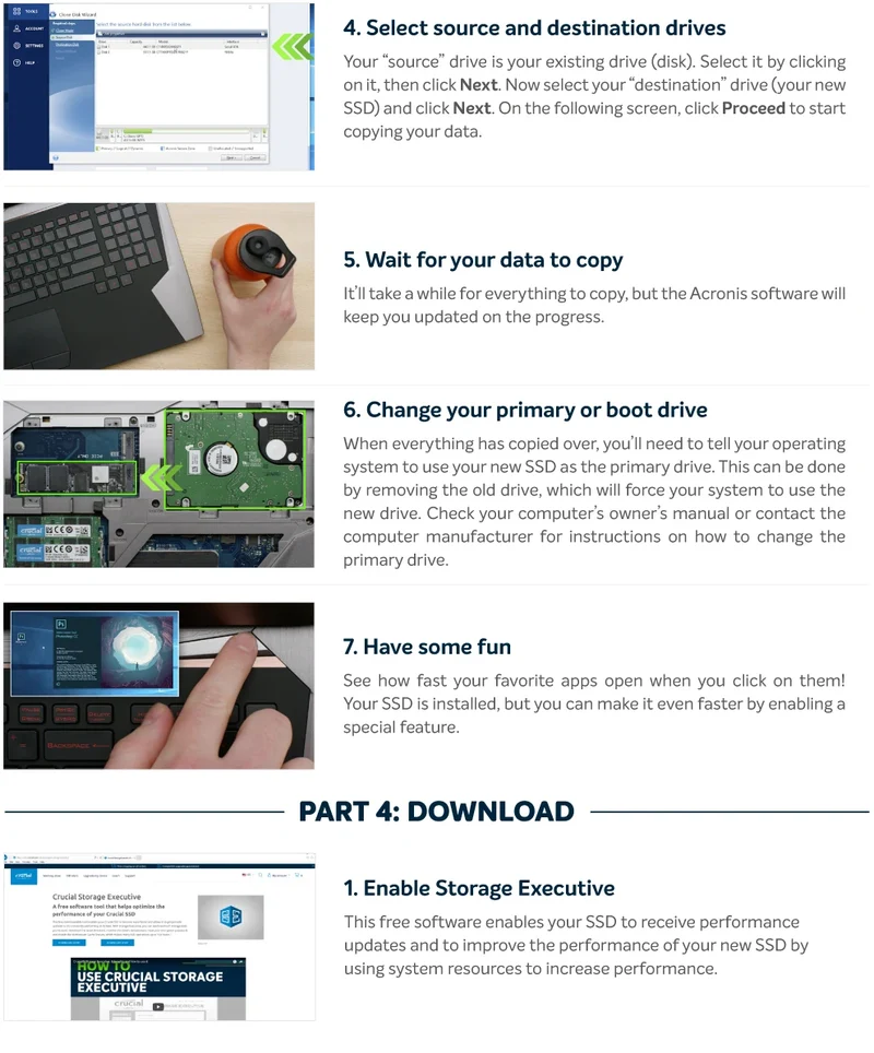 Crucial P3 Plus 1TB 2TB PCIe Gen4 NVMe M.2 SSD Internal Hard Drive(OEM Package)&Crucial NVME 2280 P310 1TB SSD&Crucial T500 1TB