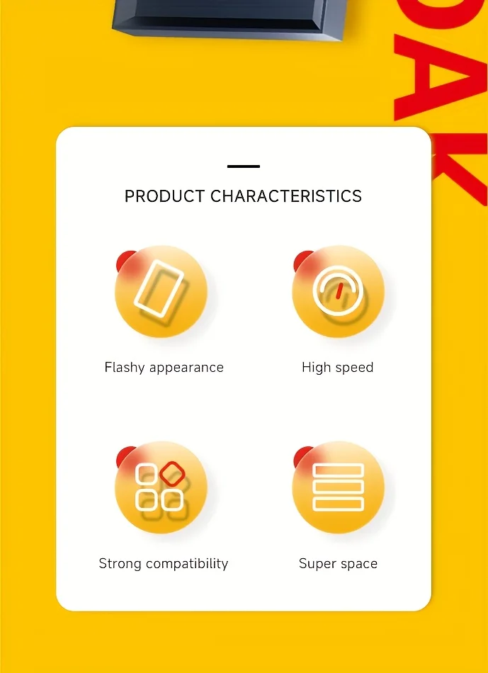 KODAK P190 Portable External Hard Drive 500GB 1TB USB 3.0 HDD Mechanical Mobile Disk for PC Laptop Gaming Storage