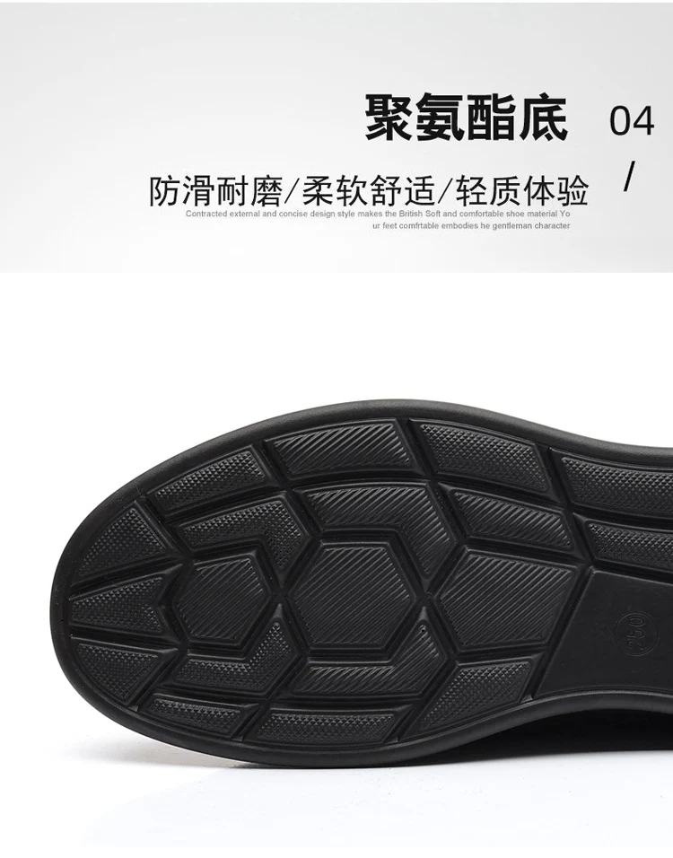 Summer Men's Shoes for Middle-Aged and Elderly People, Genuine Leather Breathable Men's Sandals, Leather Shoes, Soft Soles, Hollow Casual Shoes, Clogs
