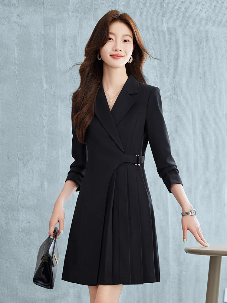 Gao Ding Light Luxury Suit dress Women's 2024 New Business Wear Business Commuter Gold Store Sales Department Work Clothes