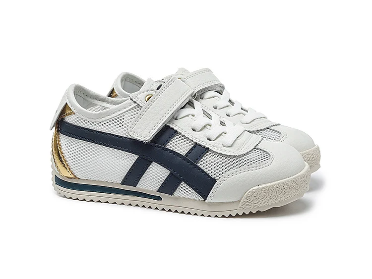 Genuine Leather Boys' Sneakers 2026 Summer New Style Children's Mesh Casual Shoes Breathable Girls' Sports Shoes White Shoes