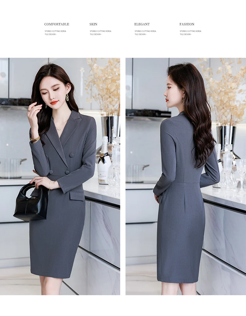 French Hepburn Style Small Black Dress High Sense High Cold Royal Sister Fried Street Small Fragrance Style Pleated Professional Suit dress Summer