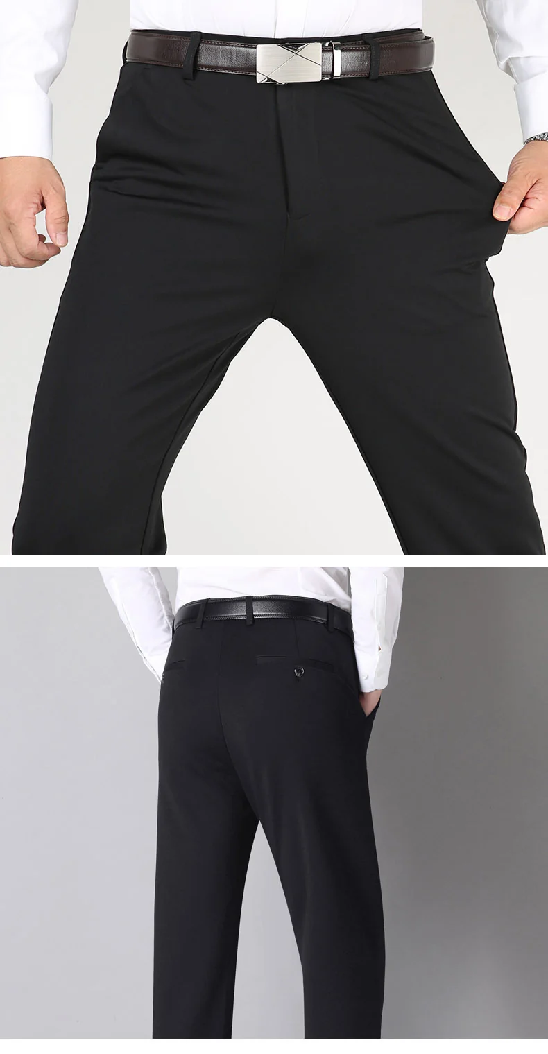Summer Thin Casual Trousers, Business Men's Trousers, Middle-Aged Dad Casual Trousers