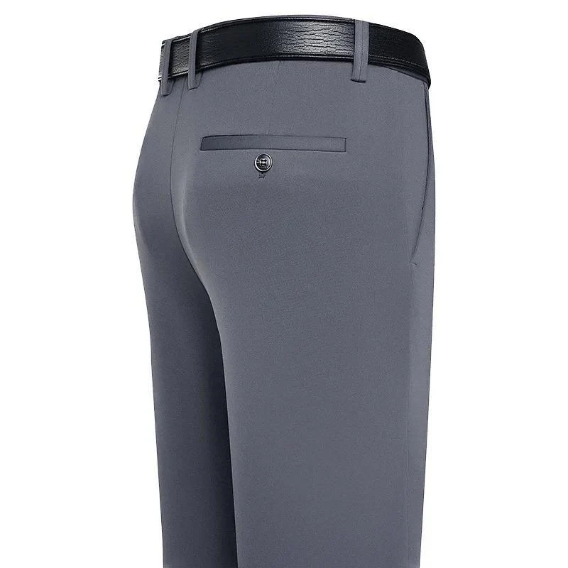 Summer Thin Casual Trousers, Business Men's Trousers, Middle-Aged Dad Casual Trousers