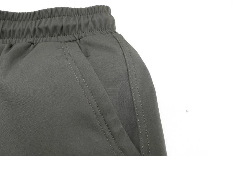 Ice Silk Crock Pants Men's Leg-tipped Summer Thin Casual Pants Loose plus size Quick-drying Pants Fashion Brand Sports Pants