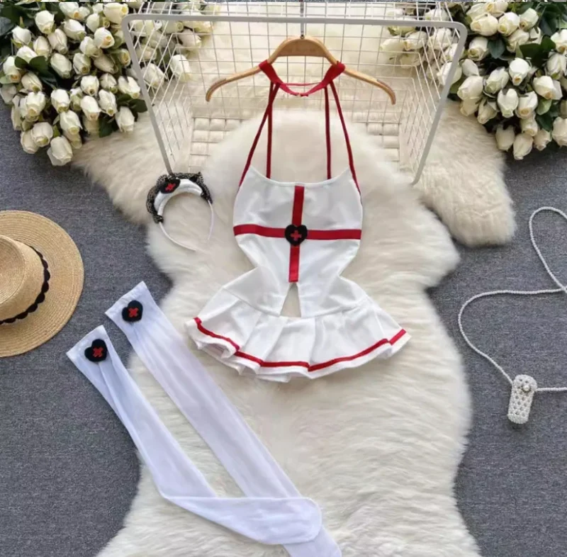 Woman Plus Size Sexy V-Neck Strap Dress Lace Trim Slim Short Dress Women Fashion Comfortable Dress Party Hotsweet