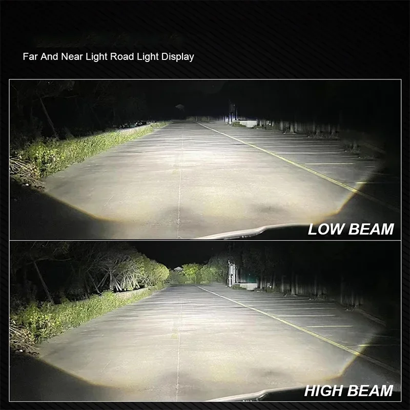 2PCS 3 Inch Bi LED Projector Lenses For Headlight Hella 120W 60000LM Auto Lamp Car Lights Retrofit Kits Hyperboloid Lens