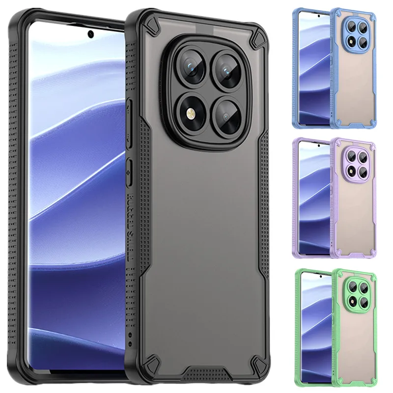 Hybrid Rugged Protective Cover For Xiaomi Redmi Note 15 Pro 5G Note 15 Pro+ Plus Case Shockproof Coque Fundas Capa