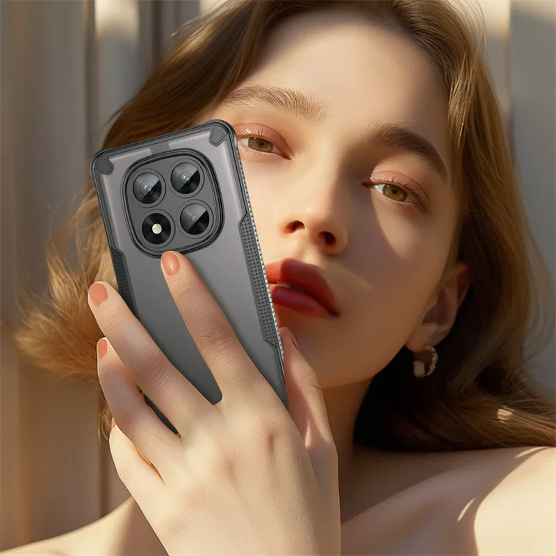 Hybrid Rugged Protective Cover For Xiaomi Redmi Note 15 Pro 5G Note 15 Pro+ Plus Case Shockproof Coque Fundas Capa