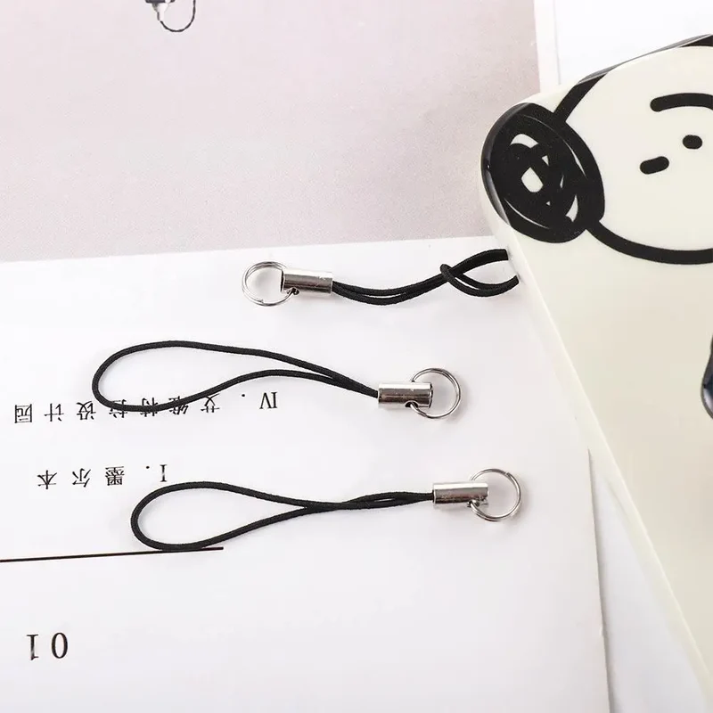 10Pcs Phone Hanger Clips Key Holder Bag Key Ring DYM Phone Lanyard String Phone Lanyard Lobster Clasp Rope Lanyard Lariat Cords