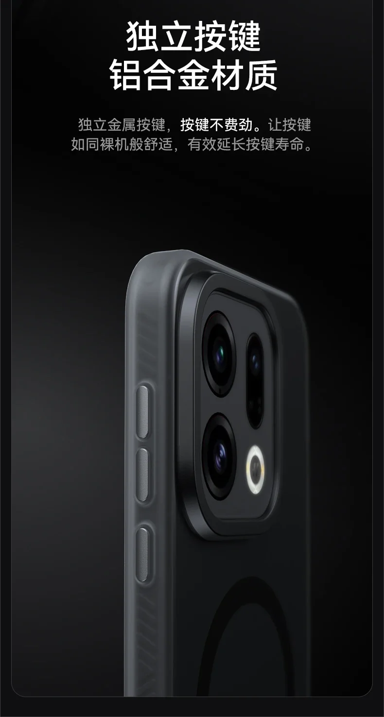 For OPPO Find X9 Pro FindX9 Case Luxury Skin-Touch Matte Magsafe Shockproof Back Cover For OPPO Find X9 Wireless Charging Funda
