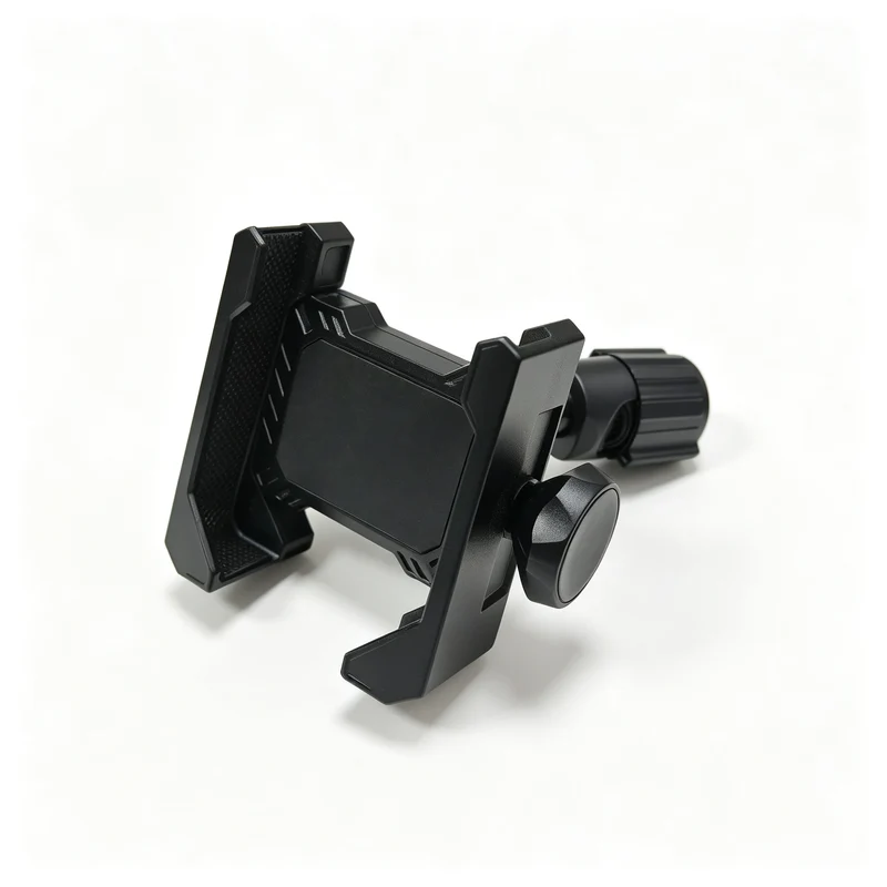 Bicycle Phone Clip Rearview Mirror Motorcycle Holder Rotating Knob Locking Mechanism Stability Enhancement Riding NavigationTool
