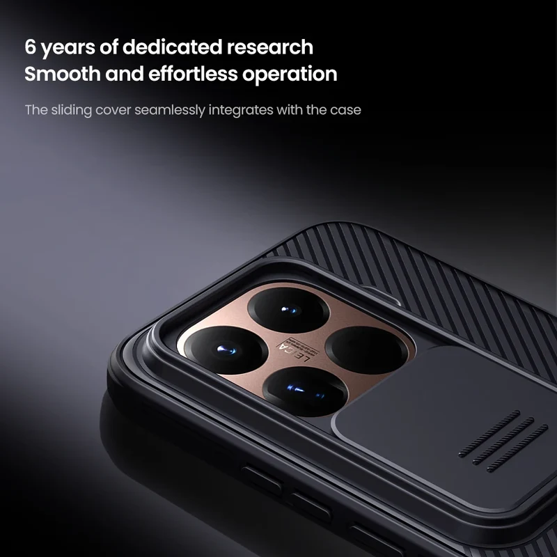 For Xiaomi 15t Pro Case NILLKIN Fitted Case Camshield Super Frosted Shield Case Lens Protection Cover For Xiaomi 15t Pro