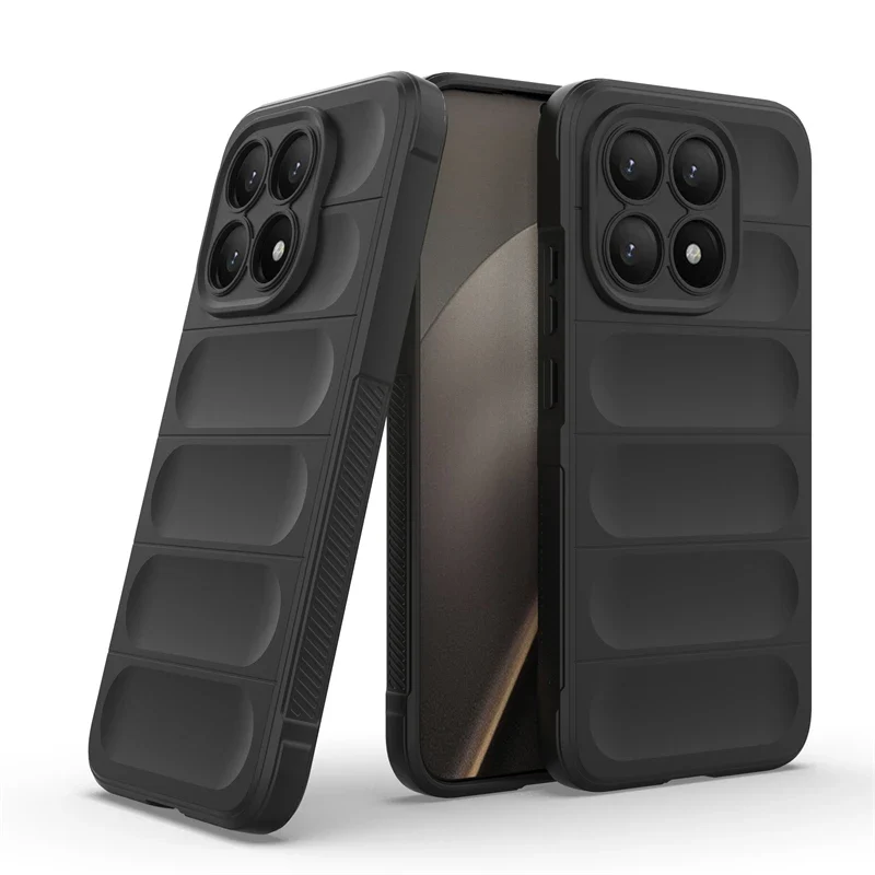 For Xiaomi 15T Case Silicone Liquid Shockproof Case Xiaomi 15T Cover TPU Bumper Rubber Protector Cover Xiaomi 15T Pro Case