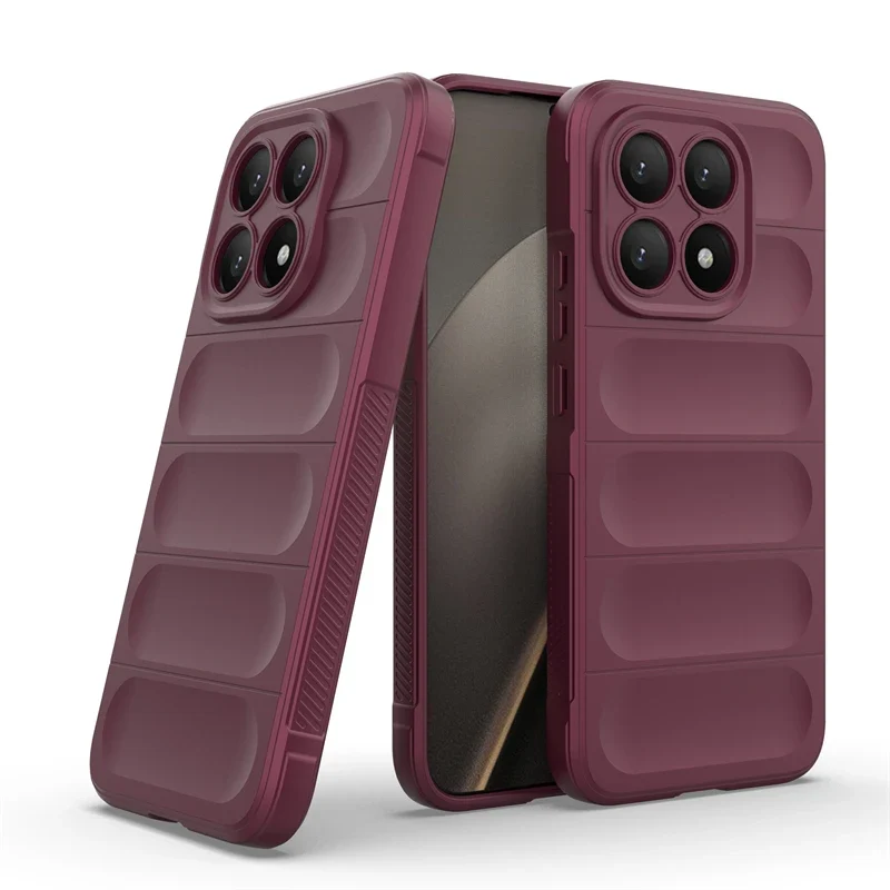 For Xiaomi 15T Case Silicone Liquid Shockproof Case Xiaomi 15T Cover TPU Bumper Rubber Protector Cover Xiaomi 15T Pro Case