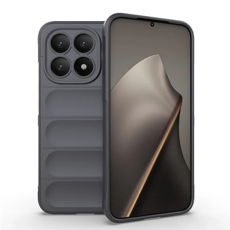 For Xiaomi 15T Case Silicone Liquid Shockproof Case Xiaomi 15T Cover TPU Bumper Rubber Protector Cover Xiaomi 15T Pro Case