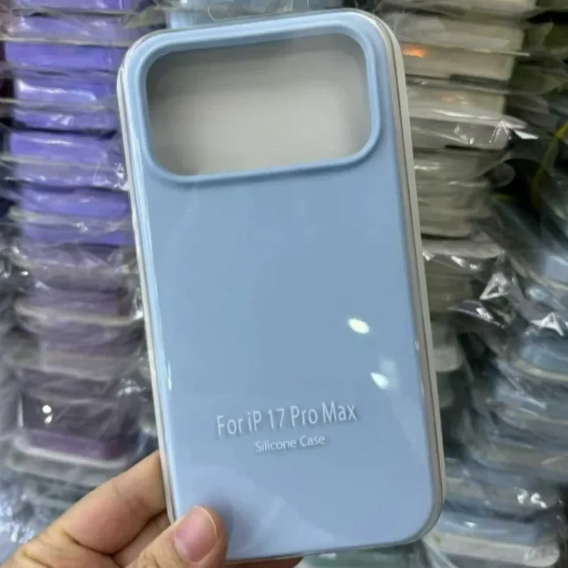 Official Liquid Silicone Skin Feel Case For IPhone 18 Pro Max 17 Pro Air Macaron Solid Candy Colour Color with Packet Box Cover