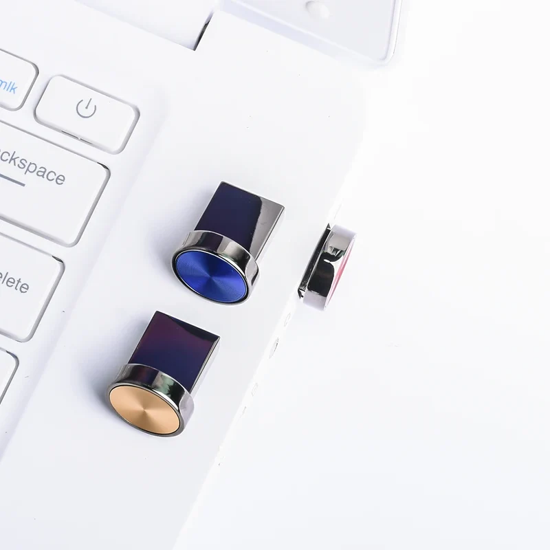 Waterproof USB Stick Fashion TYPE-C Mini Metal button USB Flash Drive Mobile storage disk 64GB Pen drive personal memory stick