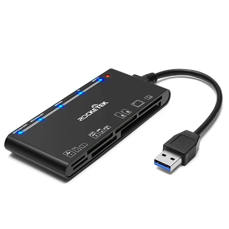 UTHAI TF7 Laptop Accessories USB 3.0 Multi Functional Card Reader CF/XD/MS/SD/TF Card 7-in-1 USB Card Reader