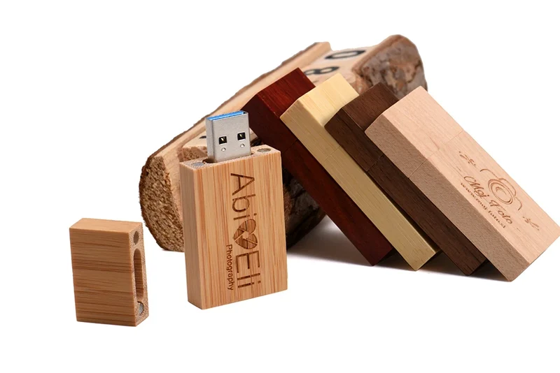 JASTER USB 3.0 Wooden block Flash Drive red wood pendrive 4GB 8GB 16GB 32GB 64GB Pen Memory Stick U Disk gift
