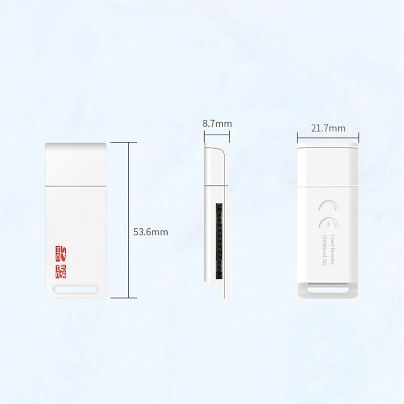 USB 2.0 TF Micro SD Card Reader High Speed Data Transfer Converter Computer Notebook Laptop USB Disk Card Writer Adapter Dongle
