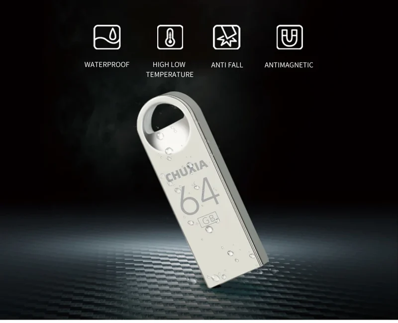 10PCS USB Flash Drive 3.0 Pendrive Stick 64GB Waterproof Memory USB Drive 128GB Hight Speed Pen Drives Flash USB Key Chain Gift