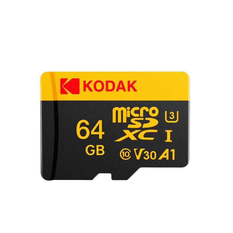 KODAK Memory Card 512GB 256GB Micro SD UP TO 100MB/s Class10 U3 32GB 64GB 128GB TF Card HD For USB Card Reader Adapter Microsd