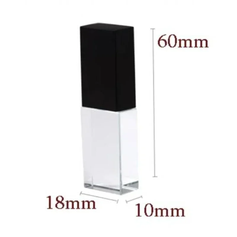 Hot Sale Pioneer DJ Crystal USB 2.0 Flash Drive 128GB Real Capacity Memory Stick 64GB Silver Case LED Light Pen Drive with Box