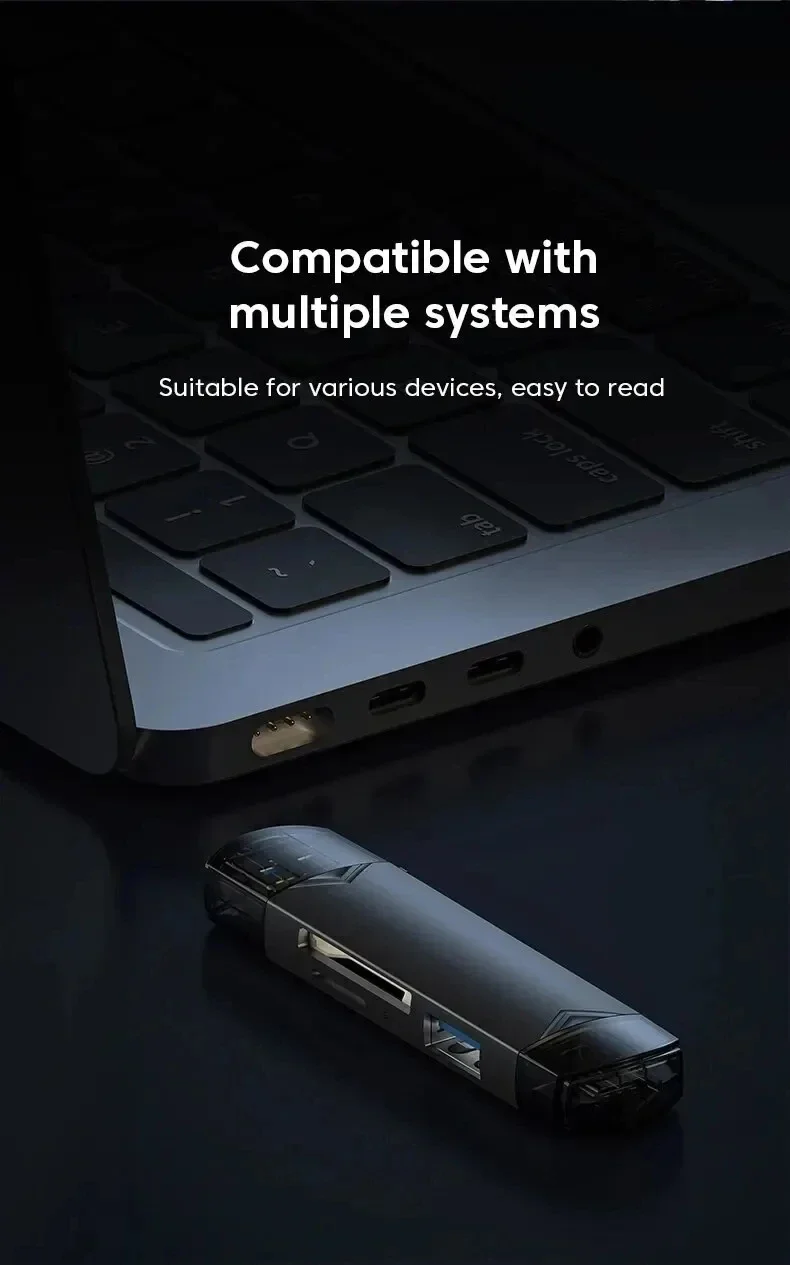 6 In 1 Multifunction Usb 3.0 Card Reader U Disk Type C/Micro Usb/Tf/Sd Flash Drive Memory Card Reading Adapter Phone Accessories