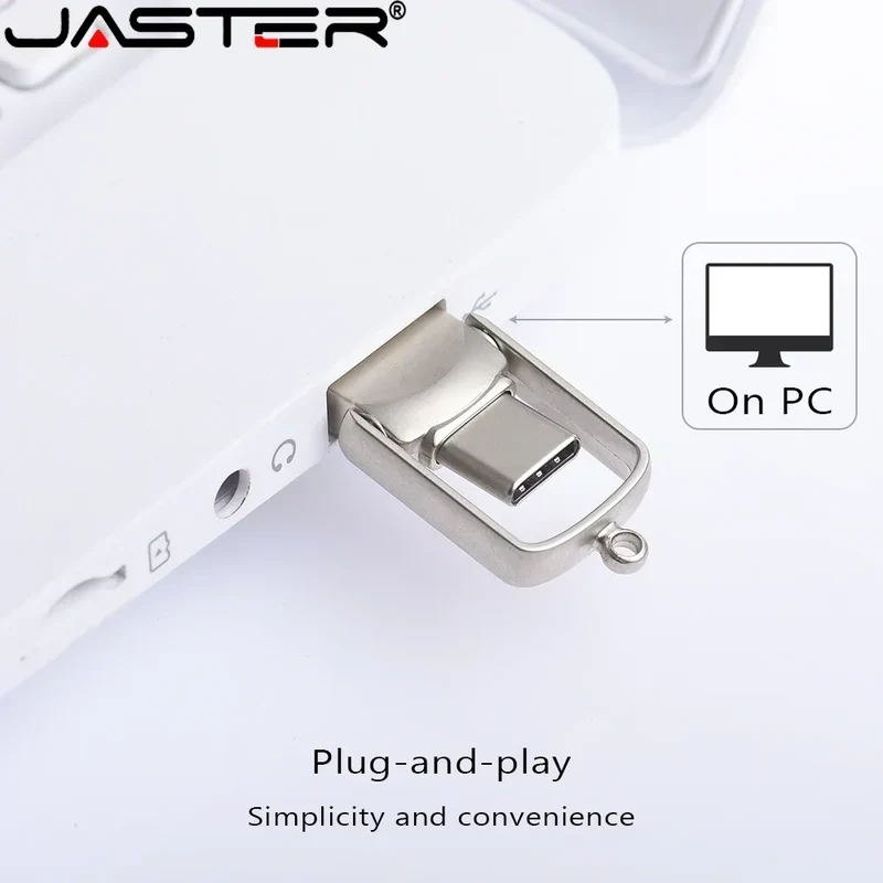 NEW Mini 64GB 128GB Type C Ultra Dual USB Flash Drive Memory Stick Thumb Pen Drive Creative Gifts for Business USB Flash Drives